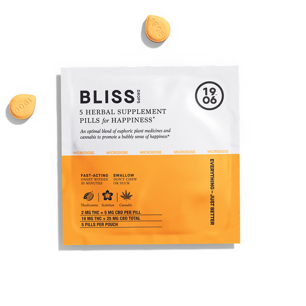 1906 - Bliss Pouch (10mg Per Pouch) (25 Pouches Per Case)