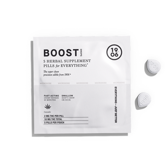 1906 - Boost Pouch (10mg Per Pouch)  (25 Pouches Per Case)
