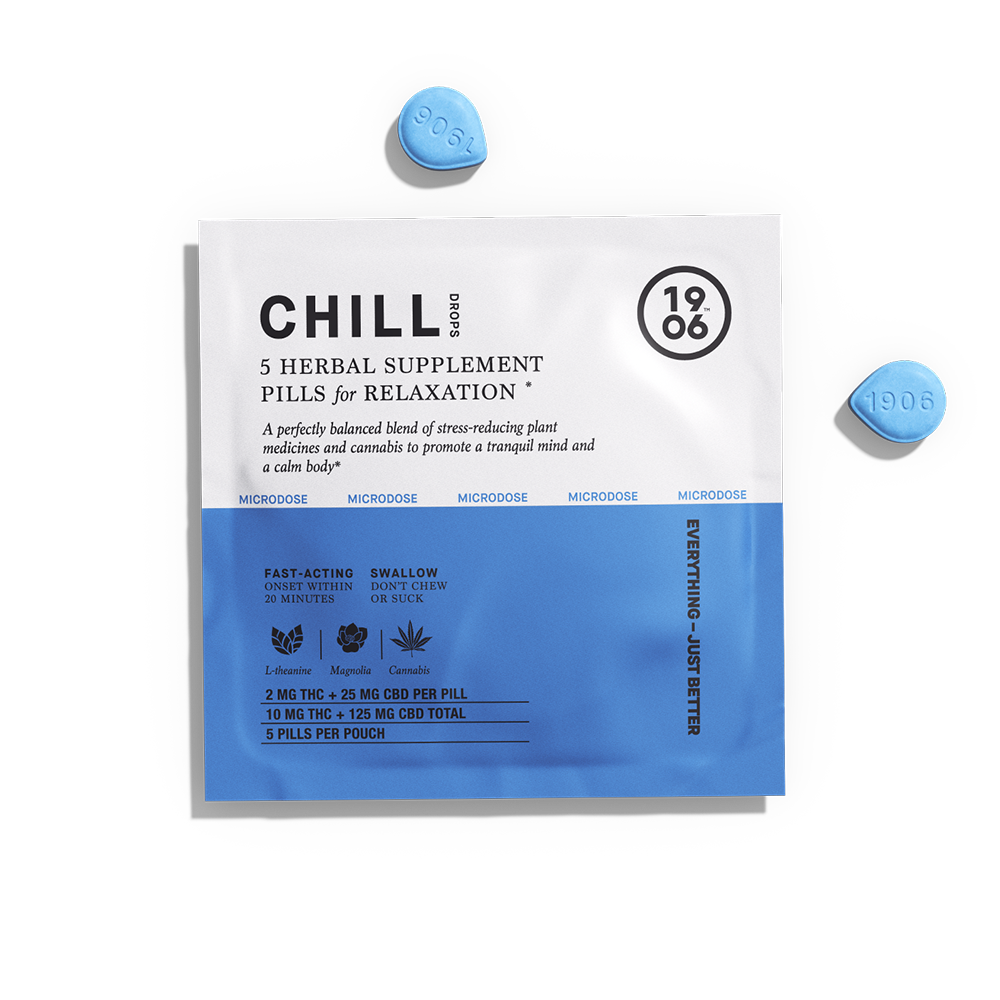 1906 - Chill Pouch (10mg Per Pouch) (25 Pouches Per Case)