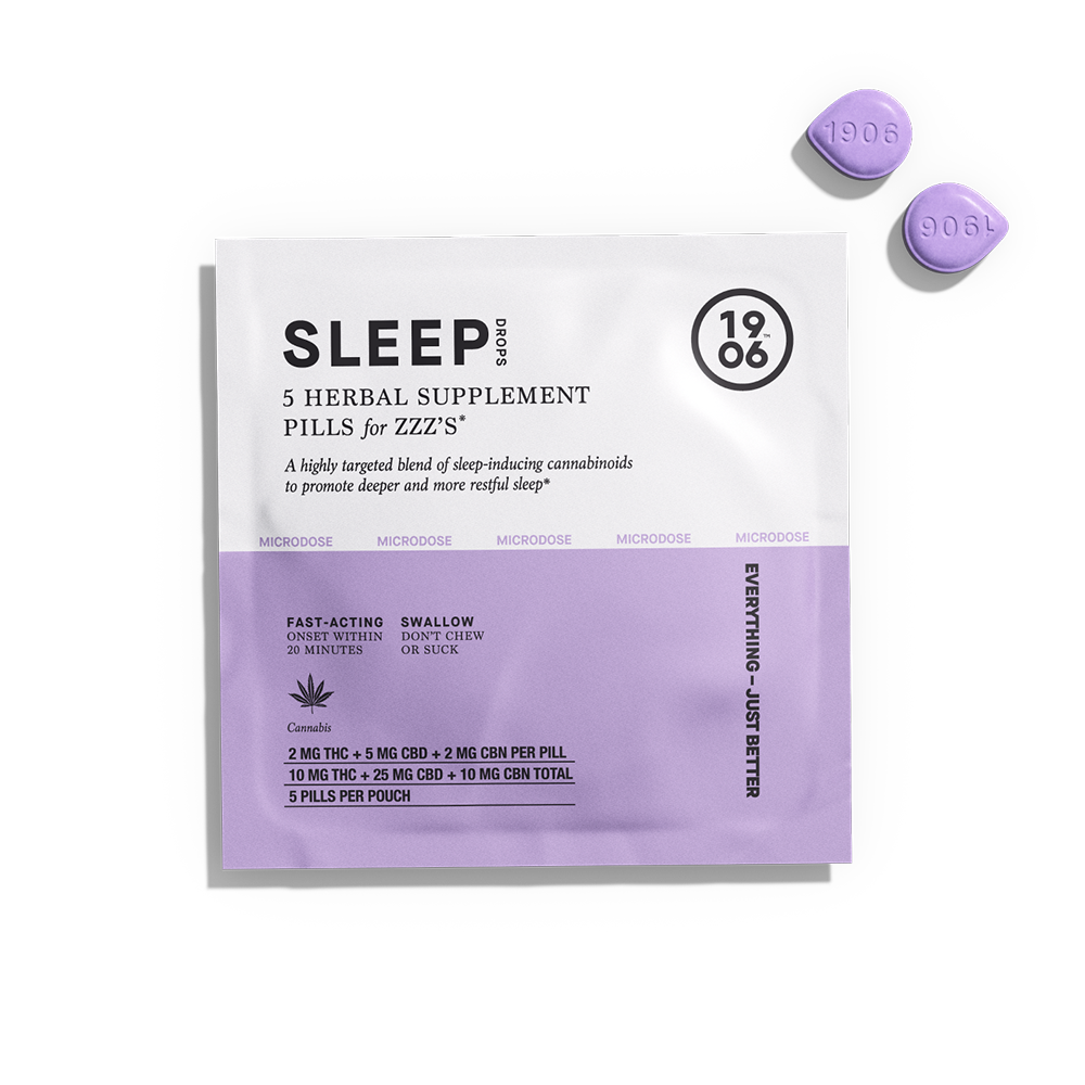 1906 -Sleep Pouch (10mg Per Pouch) (25 Pouches Per Case)