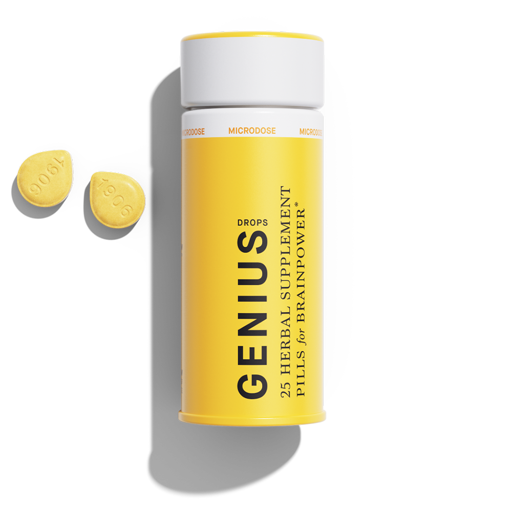 1906 - Genius For Brainpower (50mg Per Tin) (12 Tins Per Case)