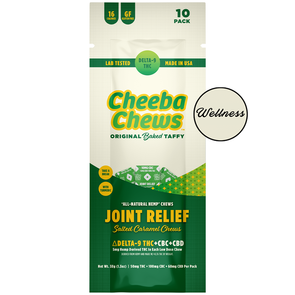 Cheeba Chews-Joint Relief (50mg per bag) (10 bags per case)