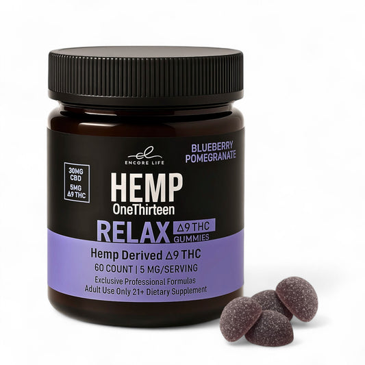Encore Life - Relax CBD Gummies - 150mg THC Per Container - Single Unit