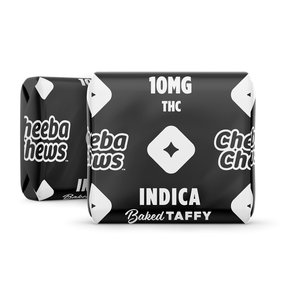Cheeba Chews - Indica (100mg per bag) (20 bags per case)