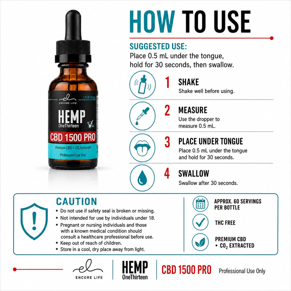 CBD 1500 PRO (Broad Spectrum)