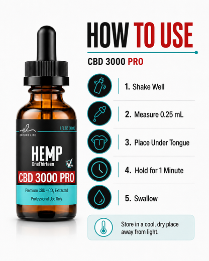CBD 3000 PRO (Broad Spectrum)