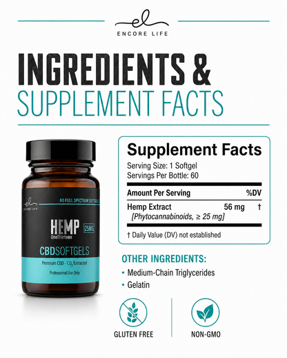 25mg Softgels (60 ct)