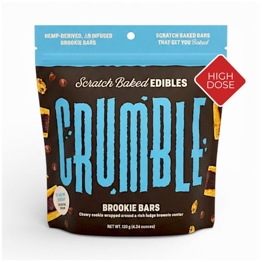 Crumble - Brookie Bars - 10 pieces (30mg each, 300mg total) 10 bags per case