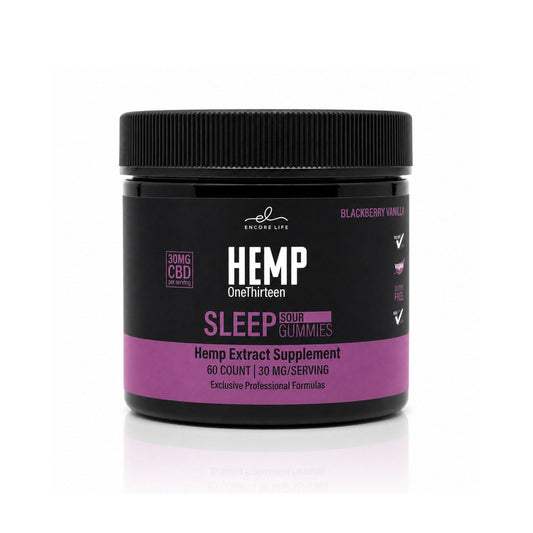 Encore Life- CBD Sleep Sour Gummies-Blackberry Vanilla
