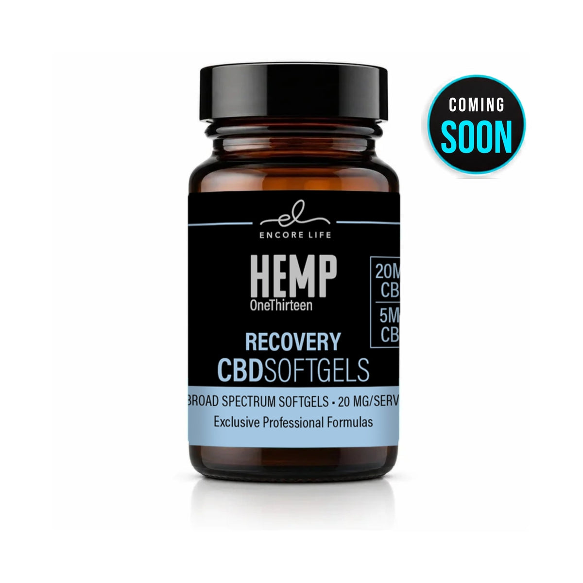Recovery CBD Softgels (Broad Spectrum) — Coming Soon